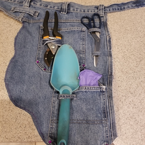 Denim Tool/Accessory Belt - Picture 2 of 5